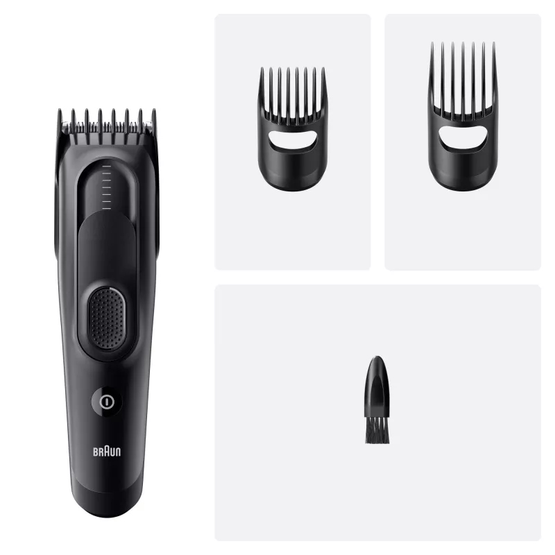 Máquina de cortar cabelo/aparador Braun HC5530 preto 17 níquel-hidreto metálico (NiMH)