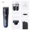 Braun BeardTrimmer 7 BT7520 bateria 40 2 cm molhado e seco preto, azul