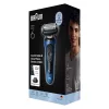 Máquina de barbear elétrica BRAUN Series 6 62-B1200S molhado e seco com aparador de barba integrado