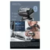 Braun Series 6 62-S7650cc prateado - máquina de barbear de folha com bateria de iões de lítio