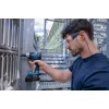 Bosch GDS 18V-330 HC Professional chave de impacto a bateria, 18 V, 1/2 polegada, 2800 rpm, 330 Nm, 2 baterias de 4,0 Ah, carregador, Bluetooth, L-BOXX, azul/preto
