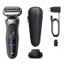 Braun Series 7 72-C1200s máquina de barbear elétrica - molhado e seco, preto/bronze, aço inoxidável