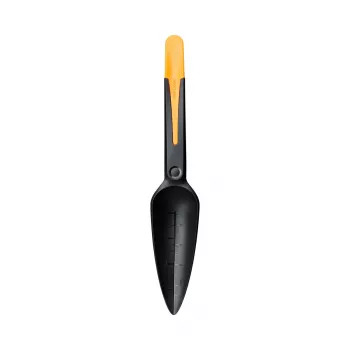 Colher de jardim Fiskars F1057641 — colher de mão, preto e castanho