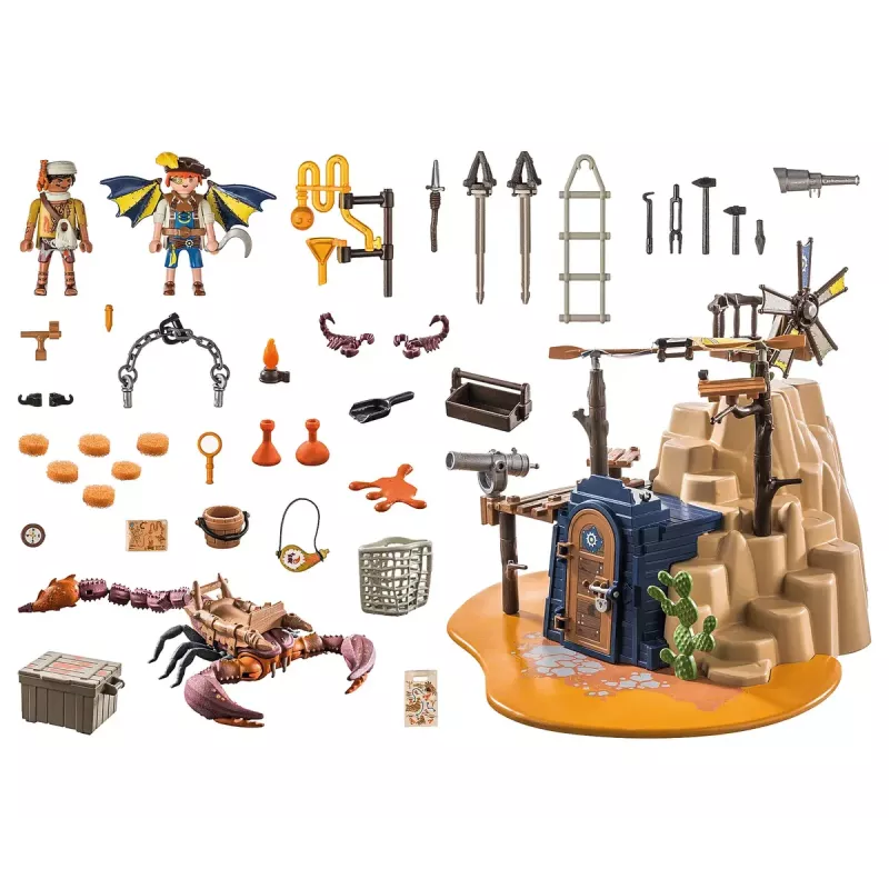 Conjunto de jogo de ação/aventura Playmobil Novelmore 71024 multicolor