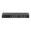 NETGEAR GS308LP Gigabit Ethernet não gerido (10/100/1000) Power over Ethernet (PoE) de secretária preto