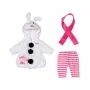 Fato de boneca BABY born boneco de neve 43 cm