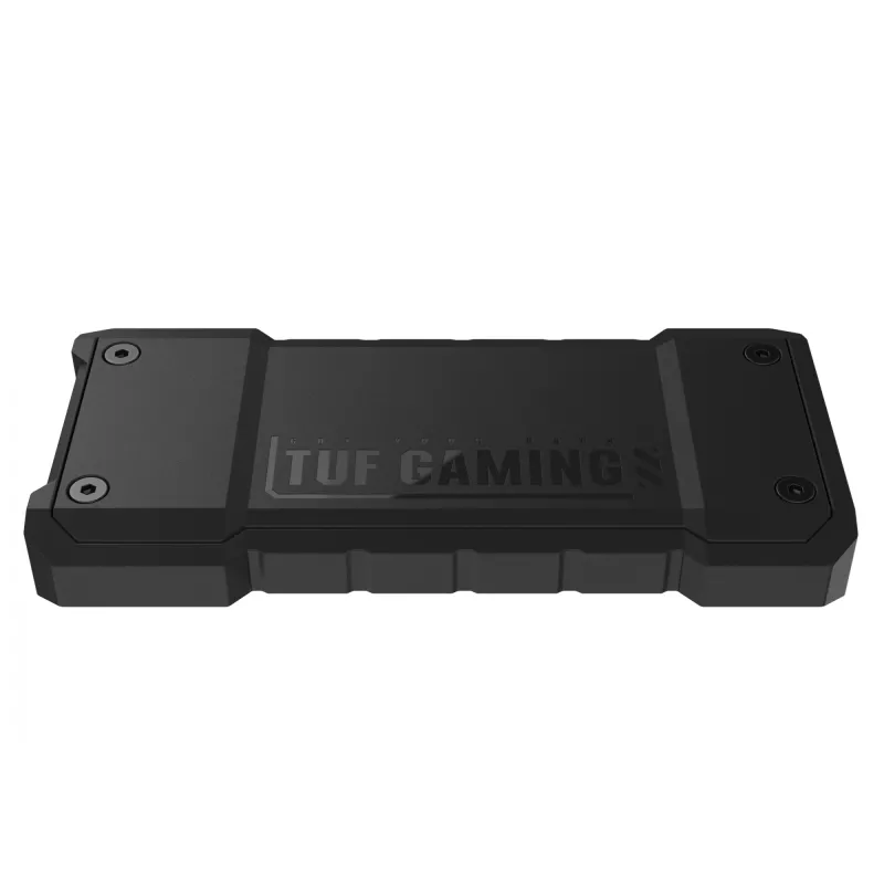 SSD externo ASUS TUF Gaming AS2000 PLUS 2 TB M.2 NVMe, USB 3.2 Gen 2x2 (20 Gbit/s), USB Type-C, IP68, alumínio/silicone