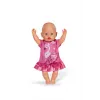 Vestido de boneca Peterkin BABY born Flamingo para bonecas de 43 cm, dobrável, idade 3+