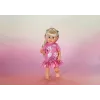 Vestido de boneca Peterkin BABY born Flamingo para bonecas de 43 cm, dobrável, idade 3+