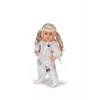 Fato de corpo inteiro Peterkin BABY born fato de inverno creme para bonecas de 43 cm, dobrável, a partir dos 3 anos