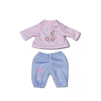 Conjunto de roupa de boneca BABY born fato de treino rosa 36 cm
