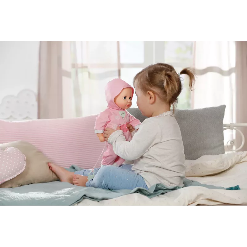 Boneca zapf creation BABY born Hannah brinca comigo 36 cm — boneca bebé interativa, 36 cm