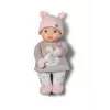 Zapf BABY born for babies Sweetie Mauve 30 cm, boneca bebé, género neutro, menino/menina, 300 mm, multicolor