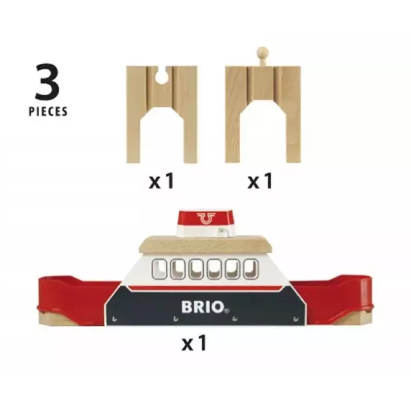 BRIO World 33569 ferry Light & Sound