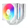 FSP MP7-WA cooler de ar para CPU, 120 mm, 800–1800 rpm, 32 dB, LGA1851/1700/1200, AM4/AM5, branco
