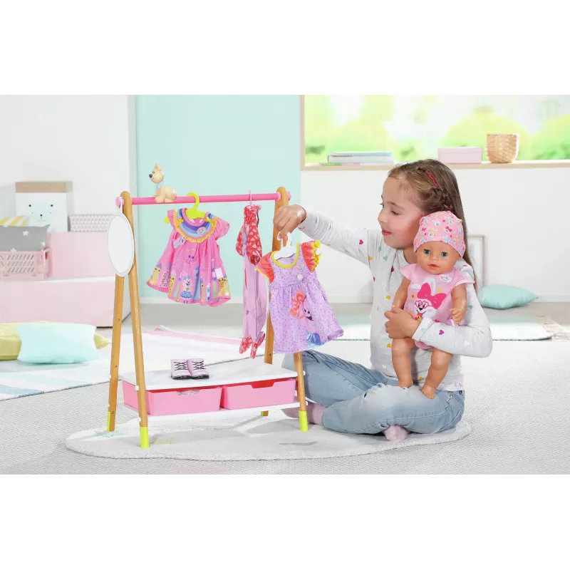 Acessório de boneca BABY born 830000 guarda-roupa de boneca