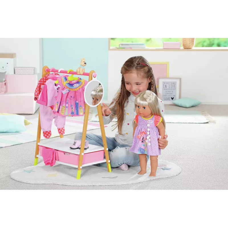 Acessório de boneca BABY born 830000 guarda-roupa de boneca
