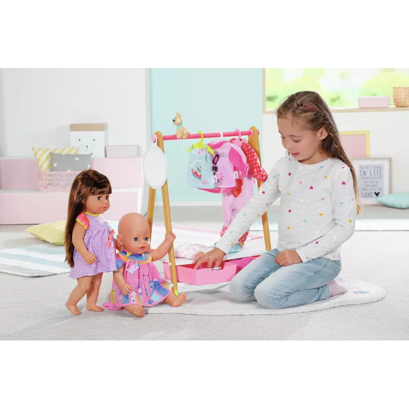 Acessório de boneca BABY born 830000 guarda-roupa de boneca