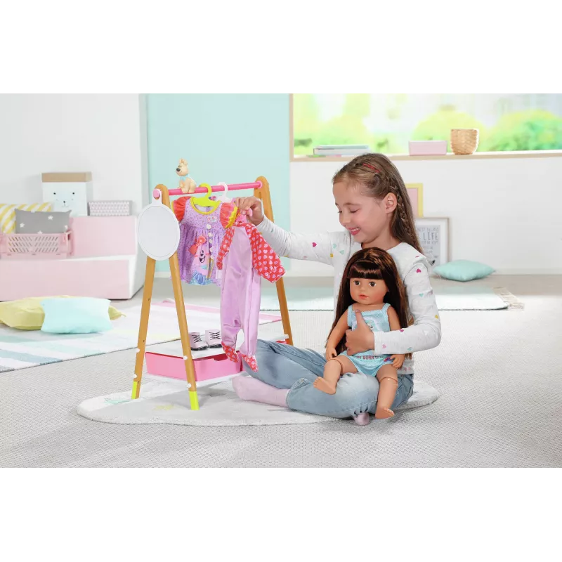 Acessório de boneca BABY born 830000 guarda-roupa de boneca