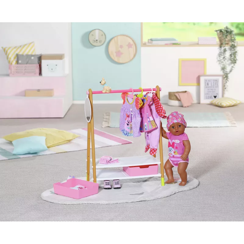 Acessório de boneca BABY born 830000 guarda-roupa de boneca