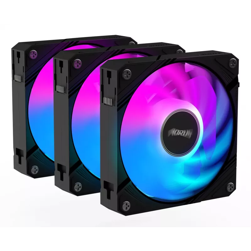 GIGABYTE AORUS EZ CHAIN FAN 120 (pack de 3) placa-mãe 12 cm preto 3 unidades