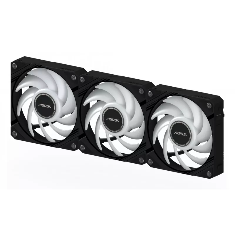 GIGABYTE AORUS EZ CHAIN FAN 120 (pack de 3) placa-mãe 12 cm preto 3 unidades