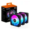 GIGABYTE AORUS EZ CHAIN FAN 120 (pack de 3) placa-mãe 12 cm preto 3 unidades