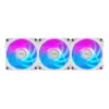 Ventoinhas de caixa Gigabyte AORUS EZ CHAIN FAN 120 ICE, pack de 3, 120 mm, brancas, GP-ECFAN1203 ICE