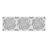 Ventoinhas de caixa Gigabyte AORUS EZ CHAIN FAN 120 ICE, pack de 3, 120 mm, brancas, GP-ECFAN1203 ICE
