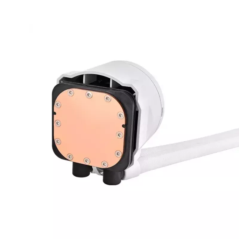 Thermaltake TH280 V2 Ultra ARGB Sync Snow Edition refrigeração líquida tudo-em-um para CPU, 3,02 mmH2O, branco