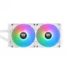 Thermaltake TH280 V2 Ultra ARGB Sync Snow Edition refrigeração líquida tudo-em-um para CPU, 3,02 mmH2O, branco