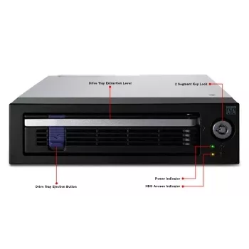 ICYDOCK DataCage Basic 3,5 polegadas Rack móvel para disco rígido SATA