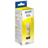 Epson 103, amarelo, Epson, Epson L5190 / L3156 / L3151 / L3150 / EcoTank L3110, 65 ml, jato de tinta, Indonésia