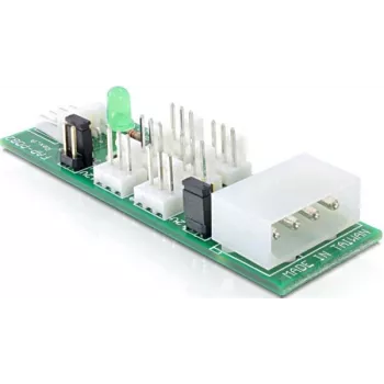 DELOCK Placa distribuidora 6x ventoinha 5V/12V