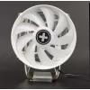 Dissipador de CPU XILENCE Performance C XC229 120 mm, TDP 150 W, branco, 500–1800 RPM, rolamento fluido dinâmico, suporte multi-socket