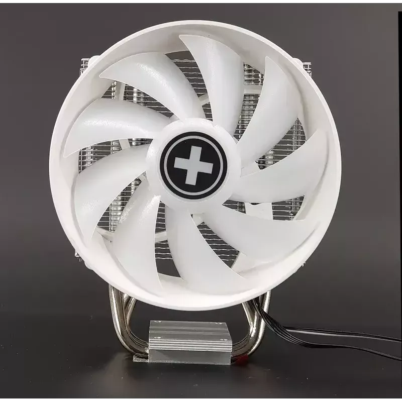 Dissipador de CPU XILENCE Performance C XC229 120 mm, TDP 150 W, branco, 500–1800 RPM, rolamento fluido dinâmico, suporte multi-socket