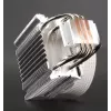 Dissipador de CPU XILENCE Performance C XC229 120 mm, TDP 150 W, branco, 500–1800 RPM, rolamento fluido dinâmico, suporte multi-socket