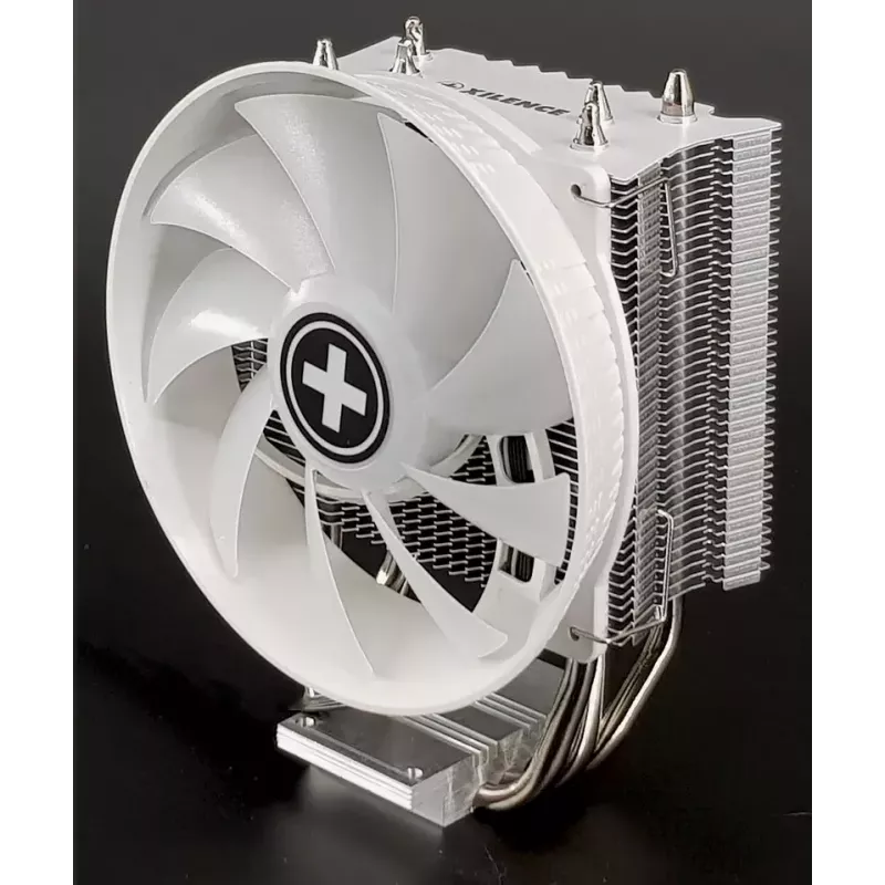 Dissipador de CPU XILENCE Performance C XC229 120 mm, TDP 150 W, branco, 500–1800 RPM, rolamento fluido dinâmico, suporte multi-socket