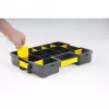 Caixa de peças pequenas Stanley Sortmaster Junior preto/amarelo