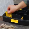 Caixa de peças pequenas Stanley Sortmaster Junior preto/amarelo