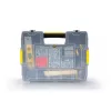 Caixa de peças pequenas Stanley Sortmaster Junior preto/amarelo