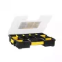 Caixa de peças pequenas Stanley Sortmaster Junior preto/amarelo