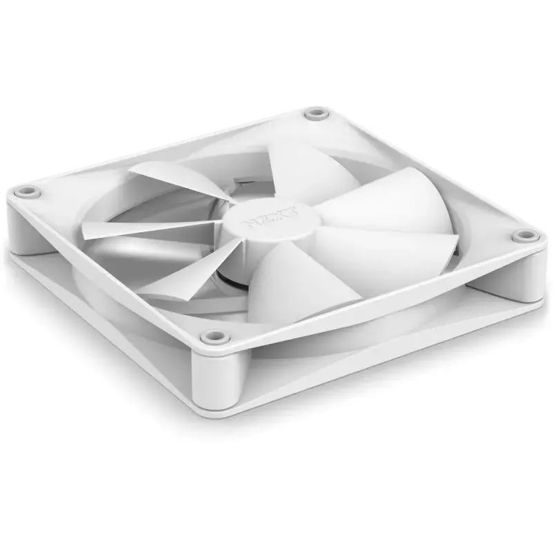 Ventoinha NZXT F140P 14 cm branca 500-1500 RPM rolamento fluid dynamic bearing