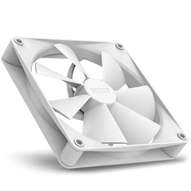 Ventoinha NZXT F140P 14 cm branca 500-1500 RPM rolamento fluid dynamic bearing