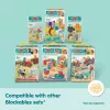 Conjunto de construção Spin Master Melissa & Doug Blockables Safari – figuras e blocos empilháveis