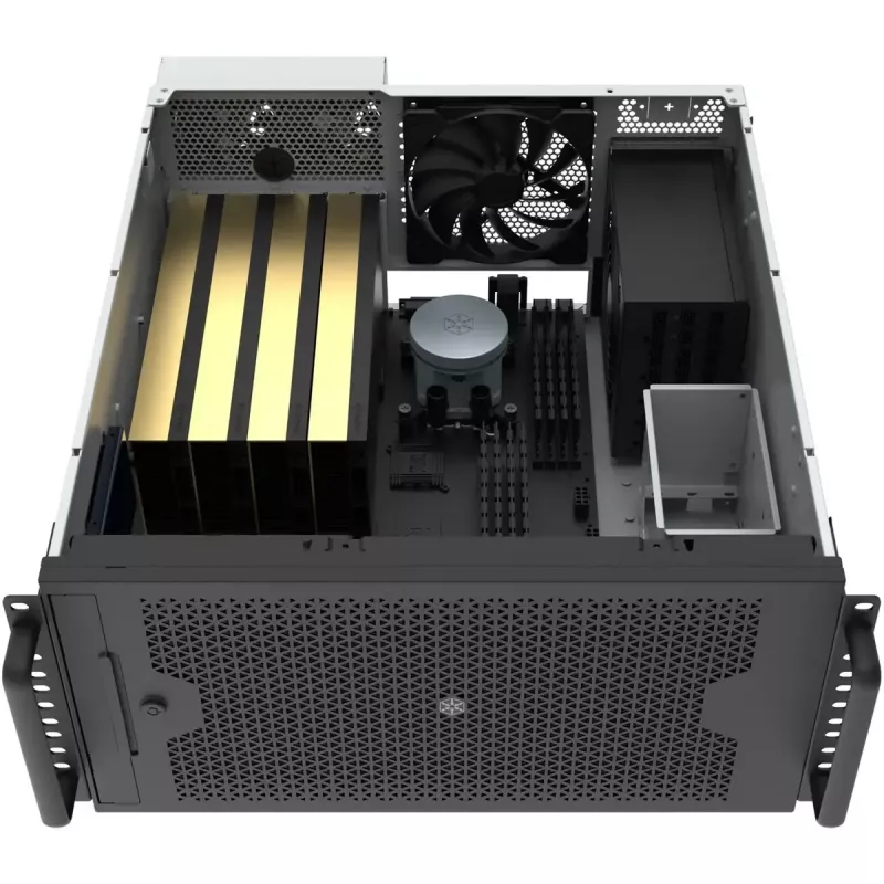 Caixa para rack SILVERSTONE RM53-502 — chassis para rack de servidor 19