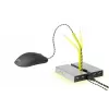 Xtrfy B1 Mouse Bungee LED suporte para rato com hub USB 2.0 de 4 portas