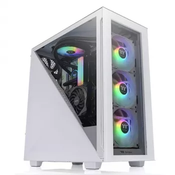 Caixa para PC Thermaltake Divider 300 TG Snow Midi Tower branco