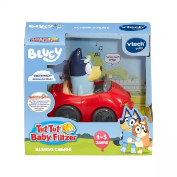 Tut Tut Baby Flitzer - Blueys Cabrio, veículo de brincar