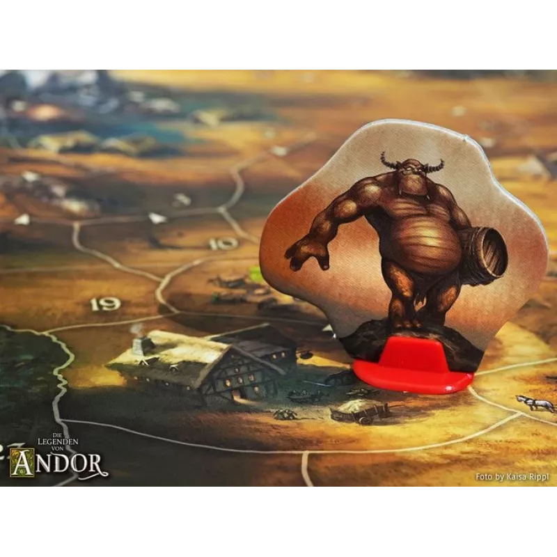 Kosmos 69226 jogo de tabuleiro/cartas De Legenden van Andor 75 min expansão de jogo de tabuleiro roleplay